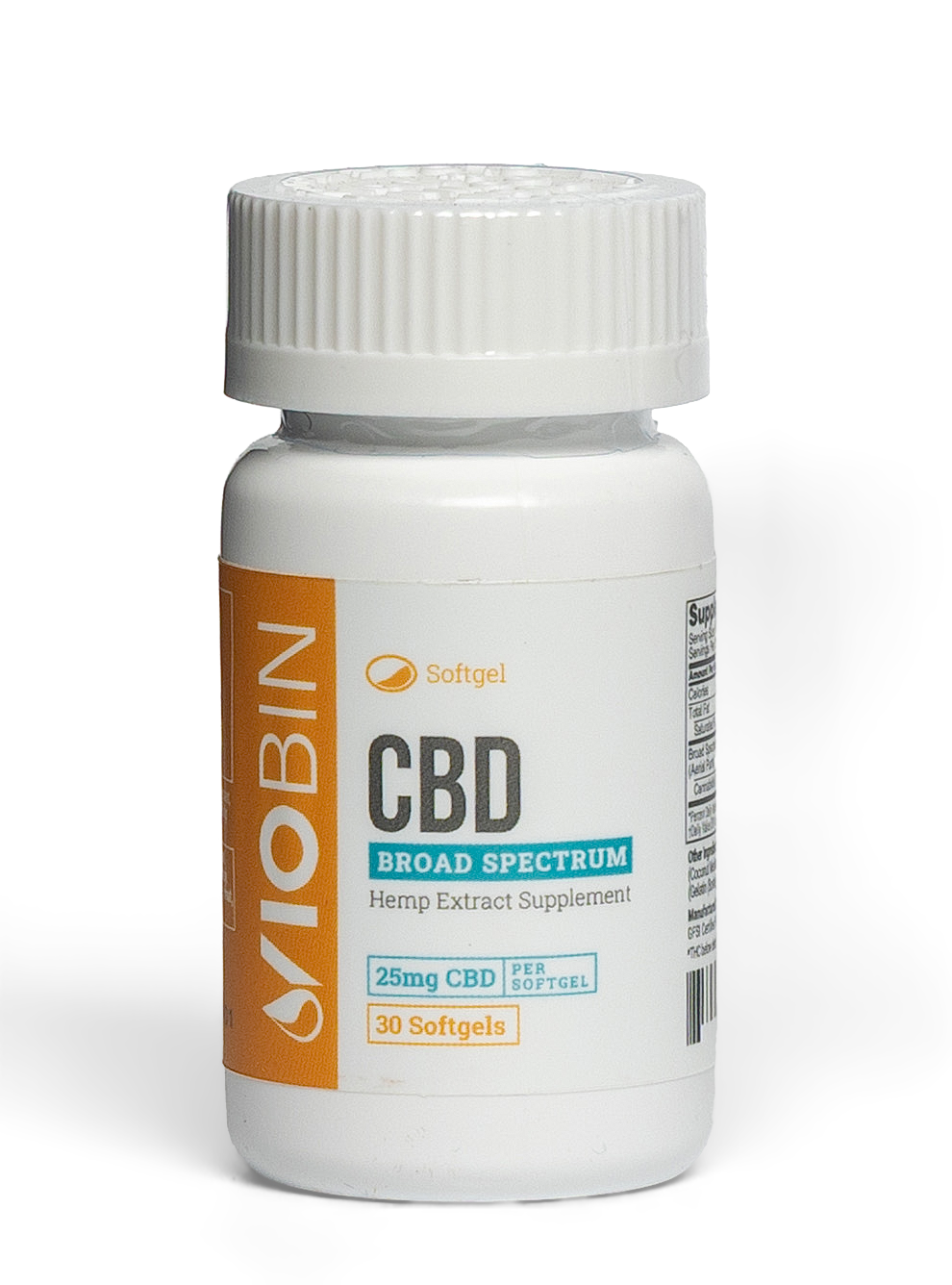 MCT Broad Spectrum 25MG CBD Softgel - 30ct