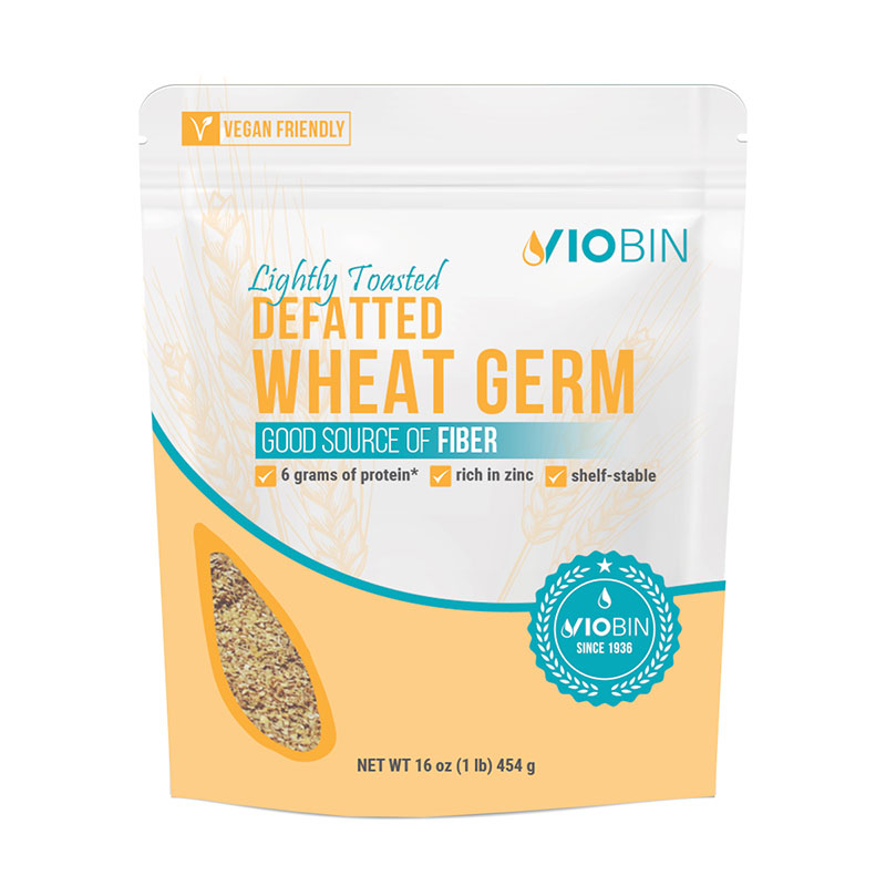LIGHTLY TOASTED DEFATTED WHEAT GERM-16OZ